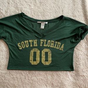 Cropped USF Jersey